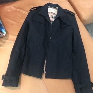 Burberry light weight field jacket.
